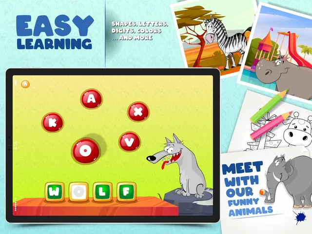Lalo the Leopard app screenshot